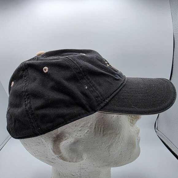 Pebble Beach Golf Links Unisex Adjustable Hat Black Logo 1919 Cotton Cap - Picture 4 of 9